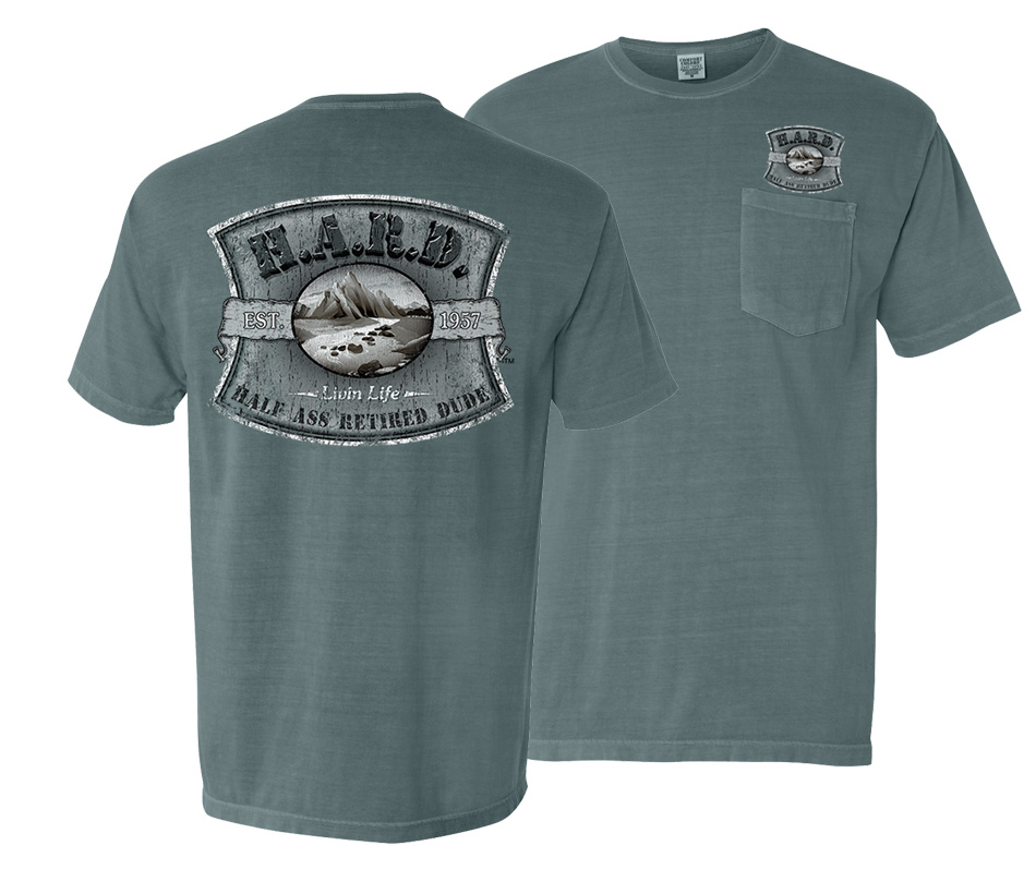 Pocket T shirt Mountain Blue Spruce